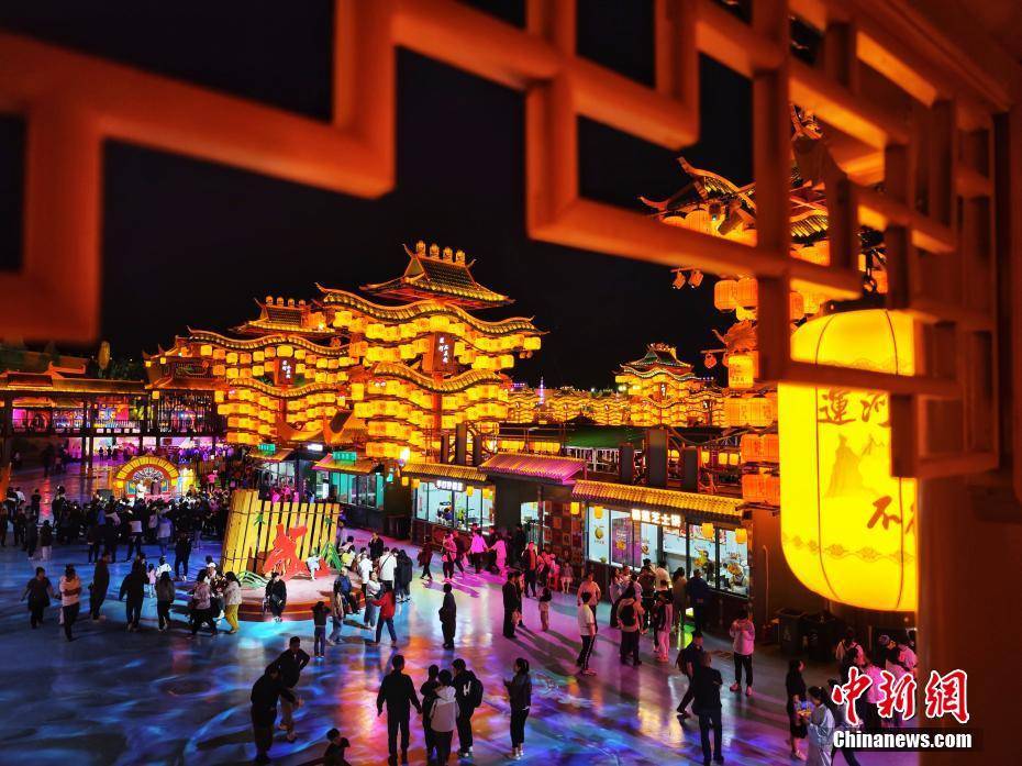 天津运河不夜城点亮京津冀文旅新地标